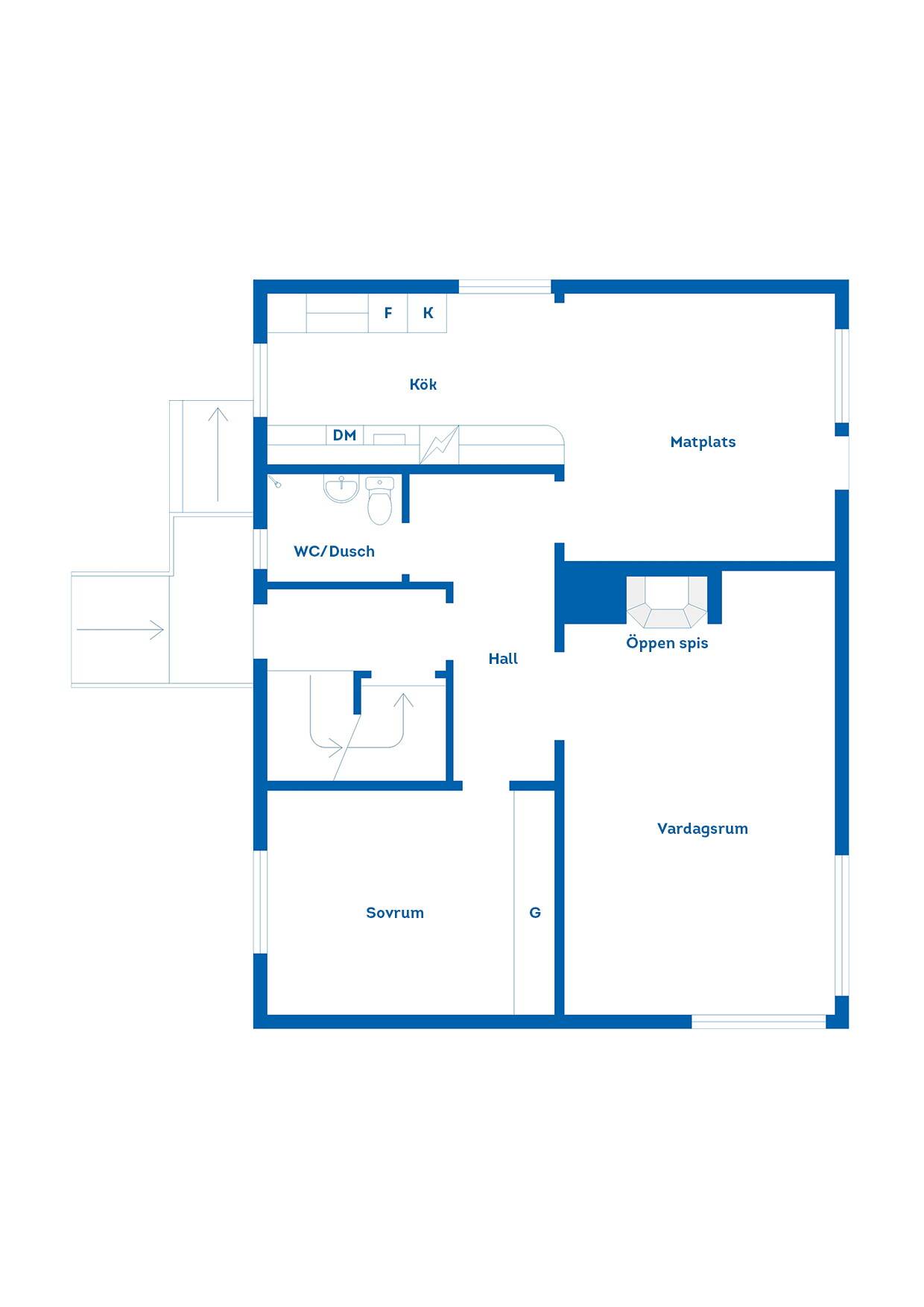 6 rum Villa på Johannesdalsgatan 3 Johannesdal Västerviks kommun - bild 14