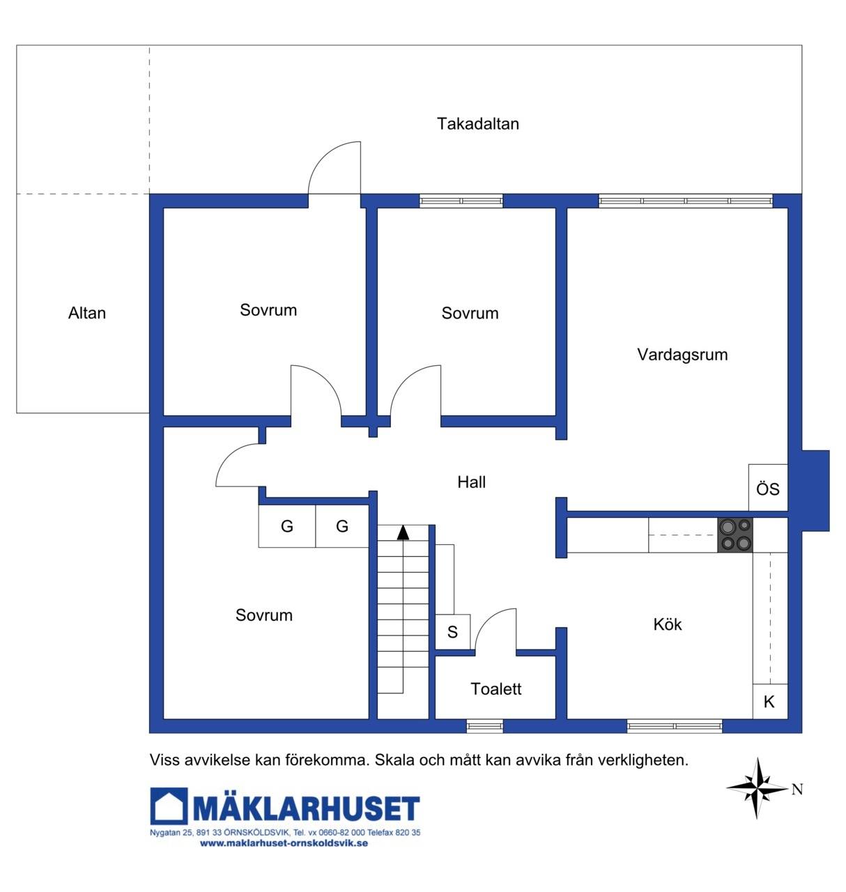 107 m² Villa på Boviksvägen 3 Husum Örnsköldsviks kommun - bild 43