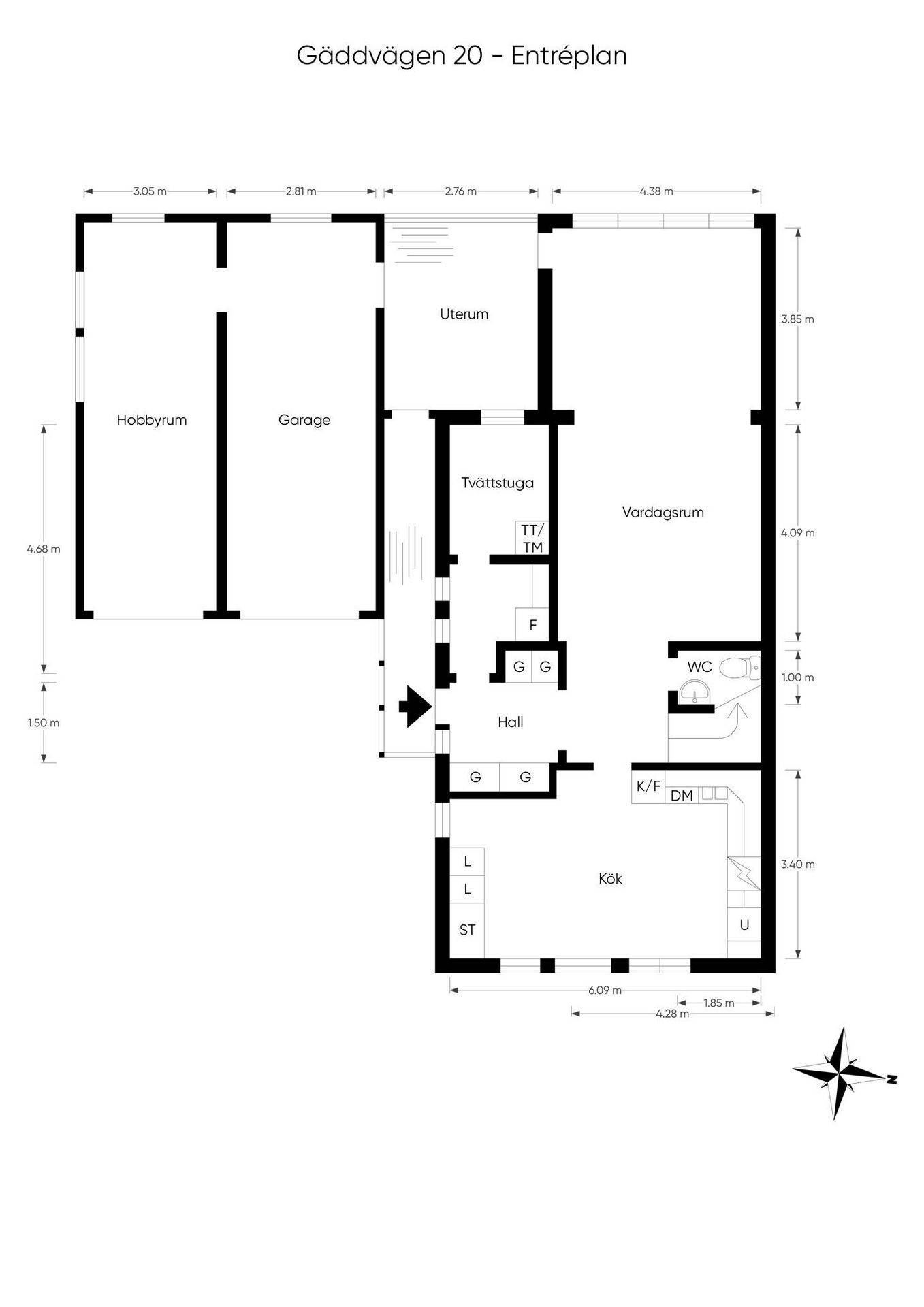 5 rum Villa på Gäddvägen 20 Ånestad Linköpings kommun - bild 36