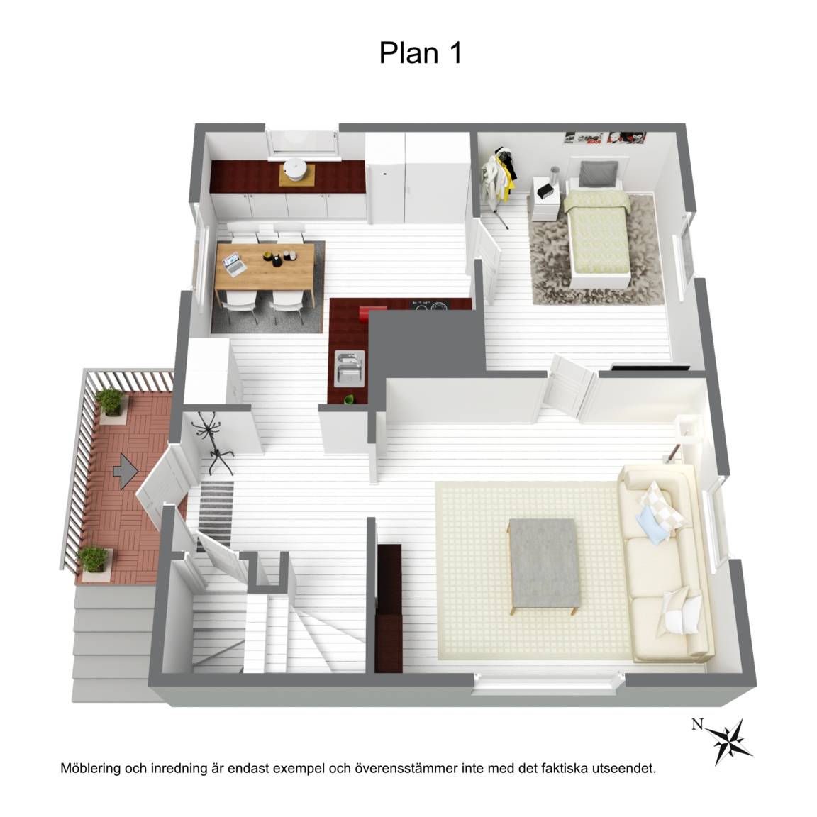 4 rum Villa på Södra Kungsvägen 47 Kumla kommun - bild 23