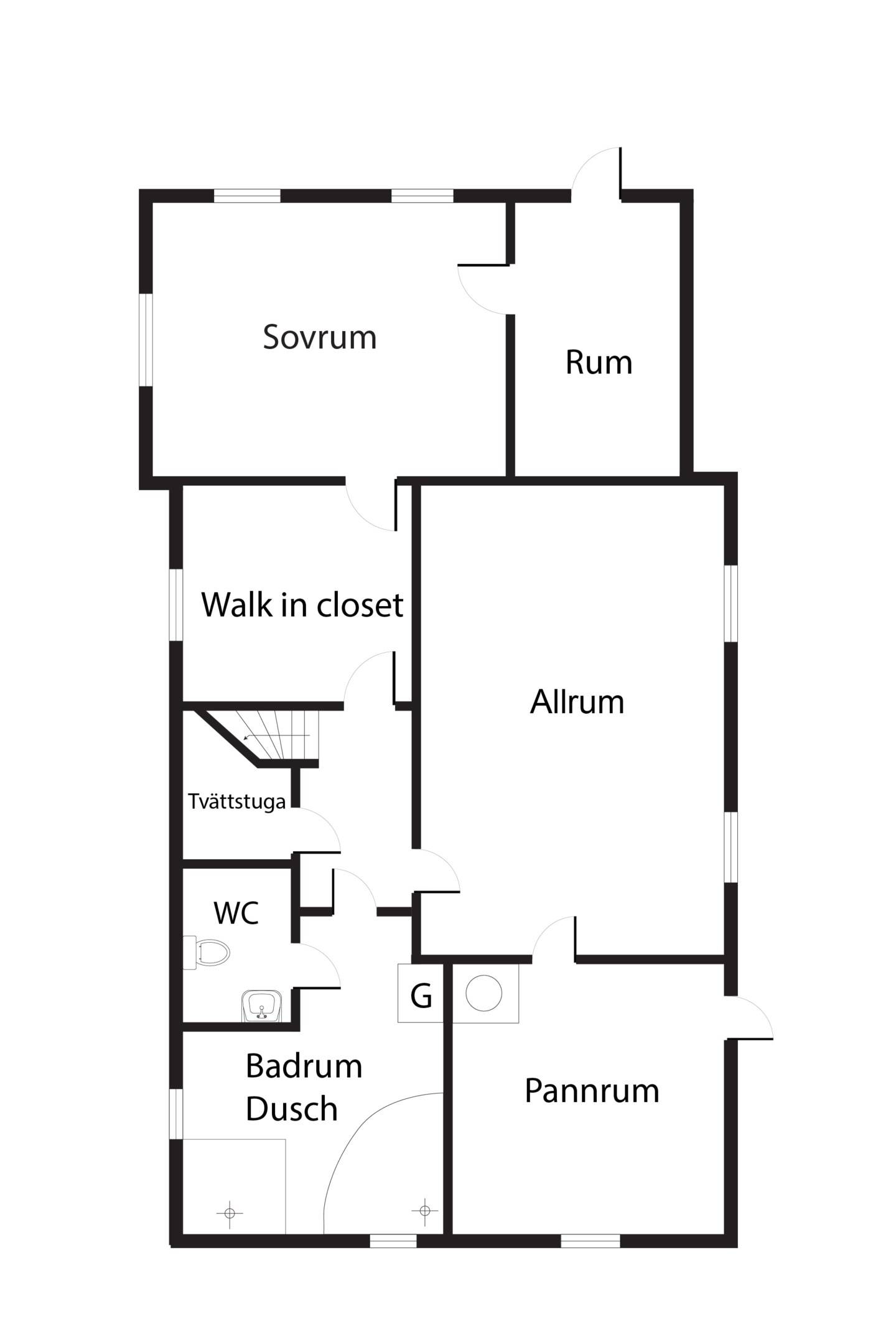 9 rum Villa på Lussekattsvägen 22 Sköndal - Kakstan Stockholms kommun - bild 47