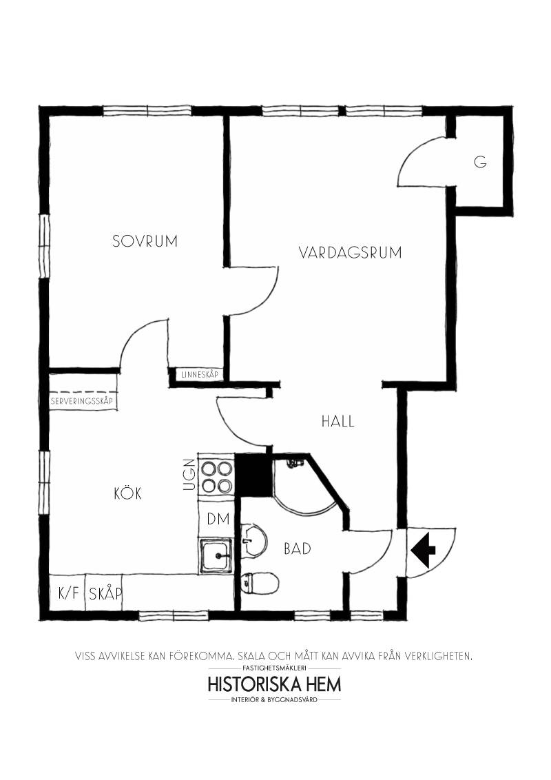 2 rum Lägenhet på Stenhuggarvägen 2 Solna - Gamla Råsunda Solna kommun - bild 28