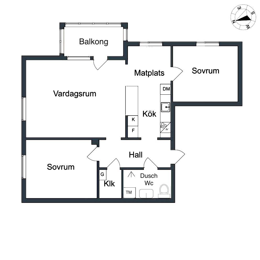 3 rum Lägenhet på Filipstadsbacken 38, 1tr Farsta Stockholms kommun - bild 25