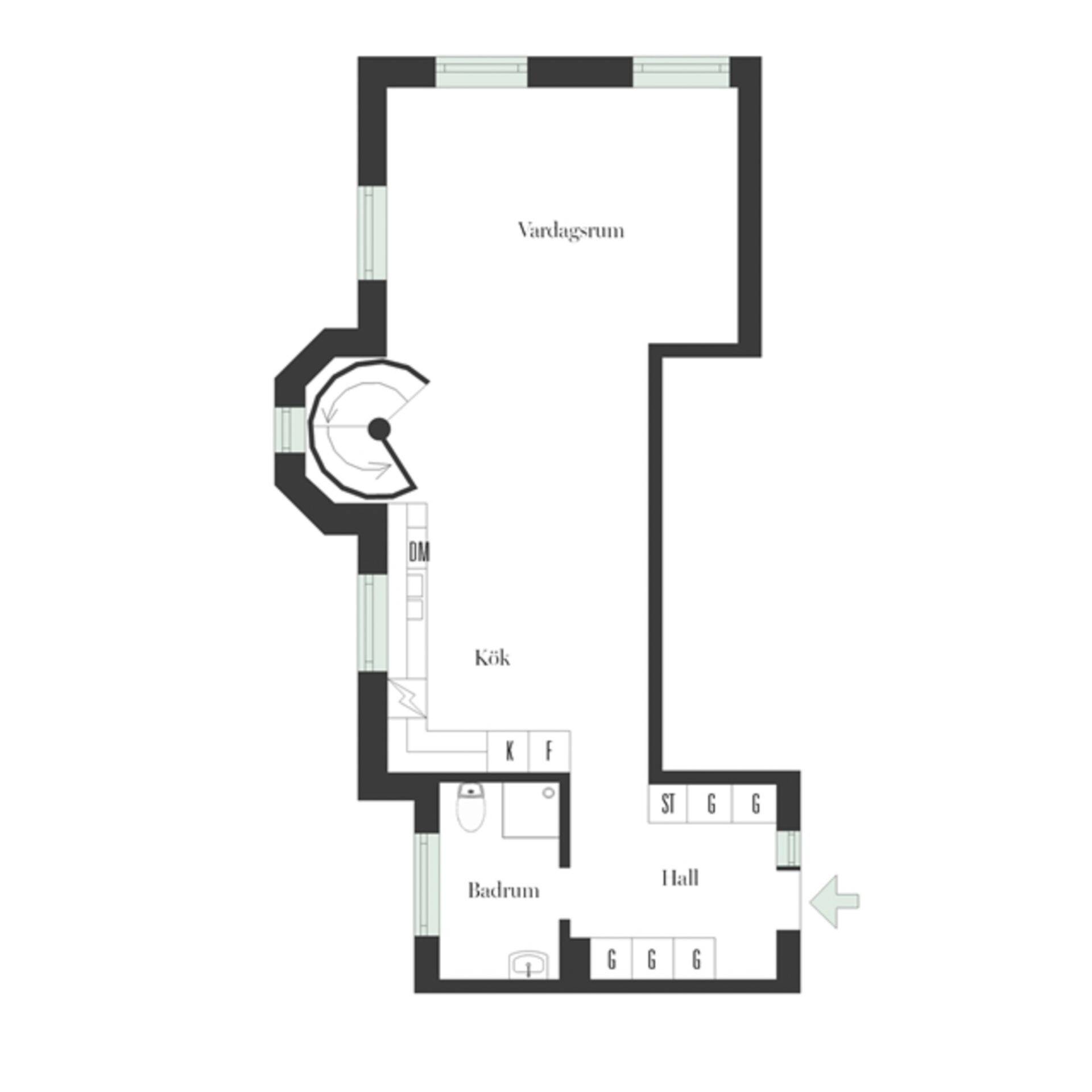 5 rum Lägenhet på Bergsbovägen 17D Sollentuna Centrum Sollentuna kommun - bild 30