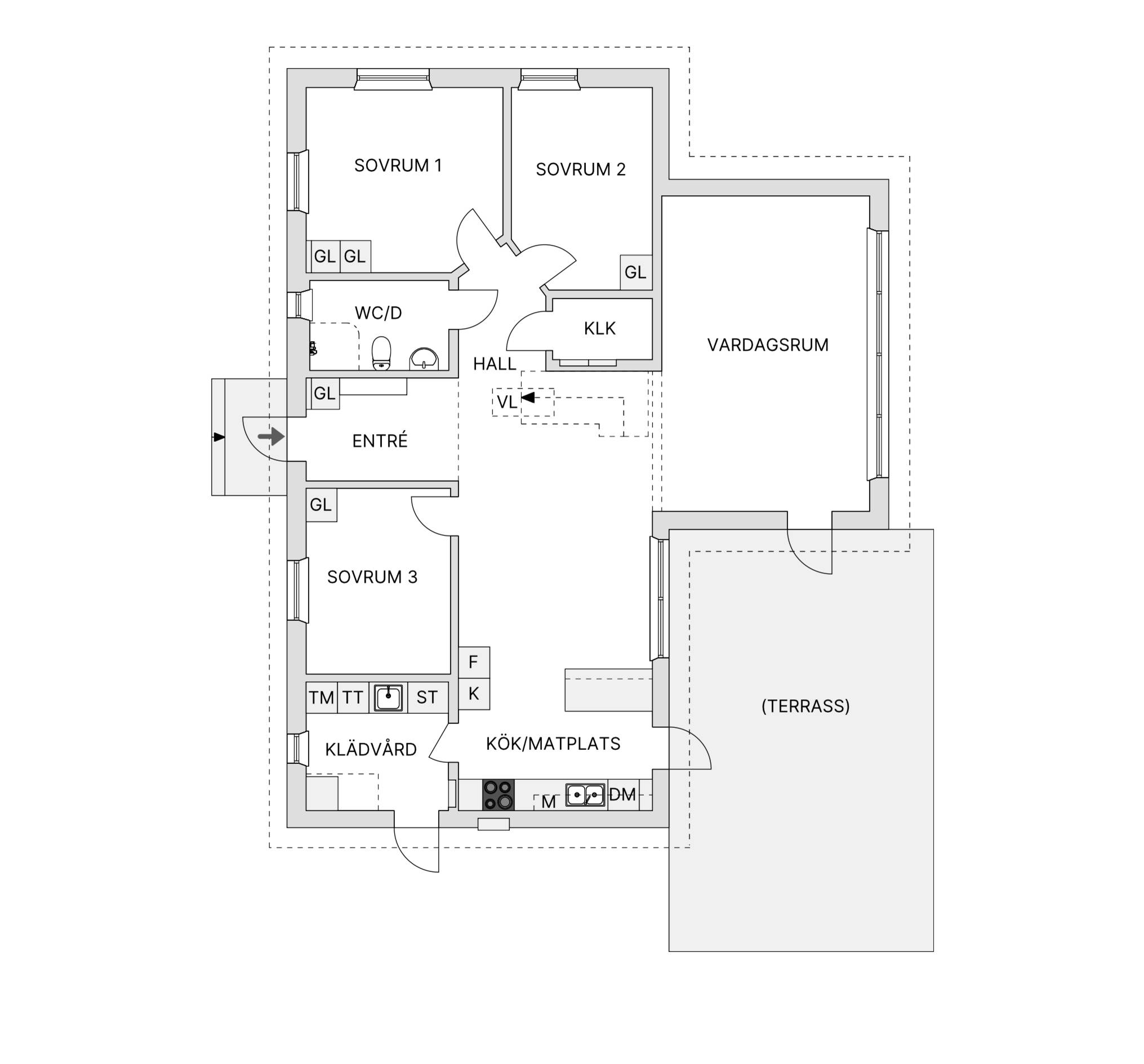 4 rum Villa på Dammängesgatan 9 Skellefteå kommun - bild 30