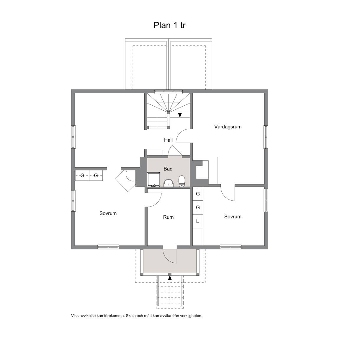 7 rum Villa på Tallvägen 2 Ljusne Söderhamns kommun - bild 27