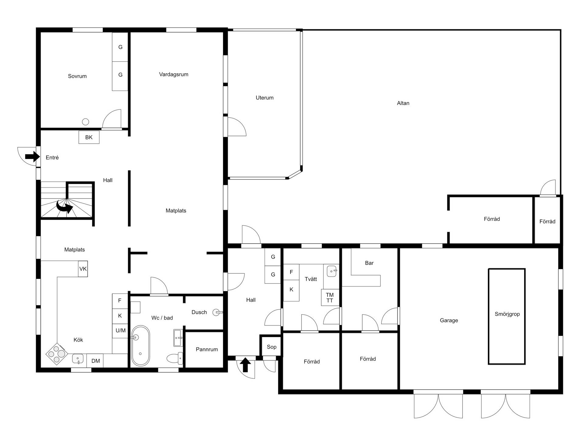 7 rum Villa på Östra Ladubacksgatan 15 Arboga Arboga kommun - bild 39