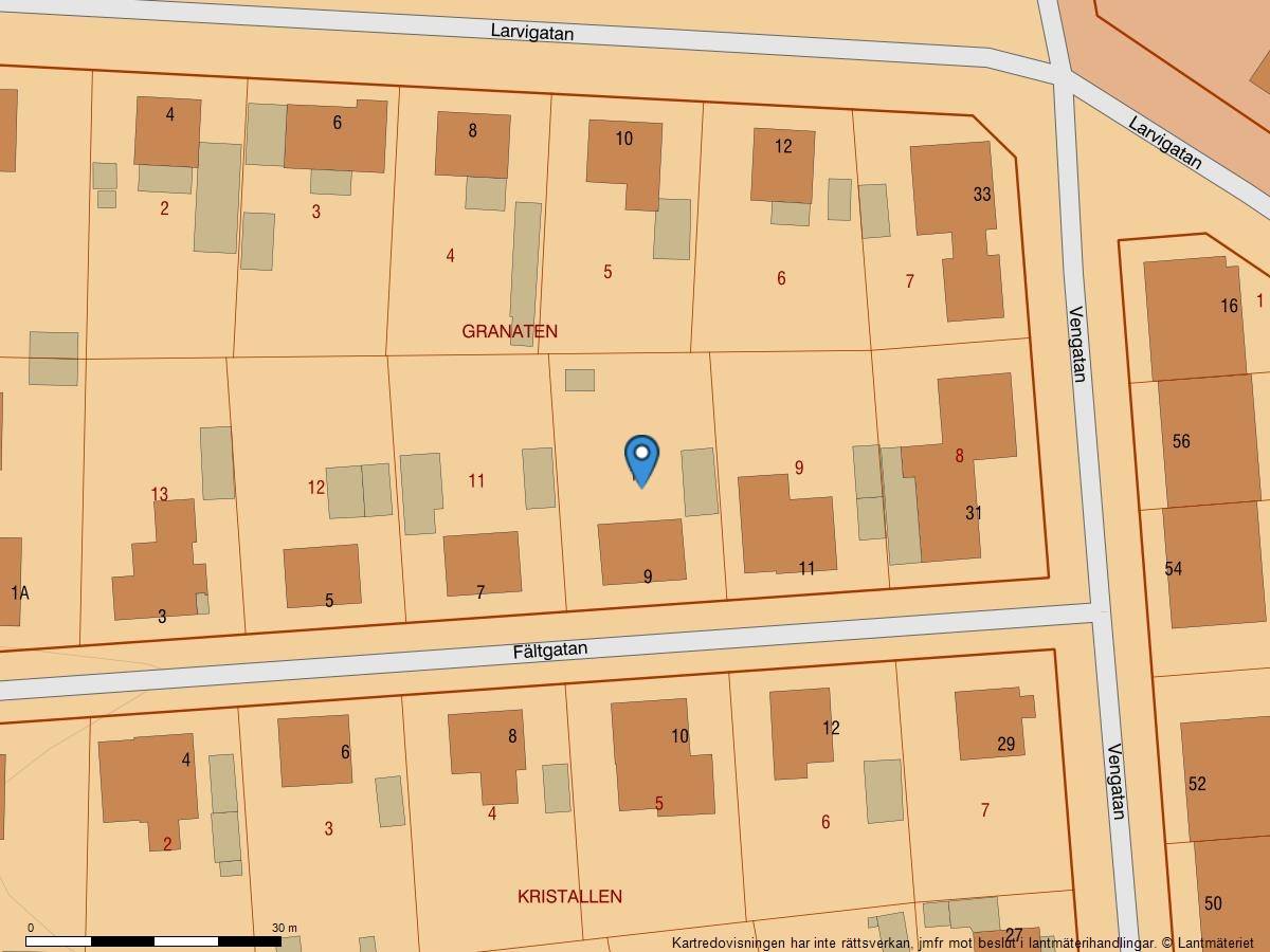 3 rum Villa på Fältgatan 9 Exercisfältet Landskrona kommun - bild 29