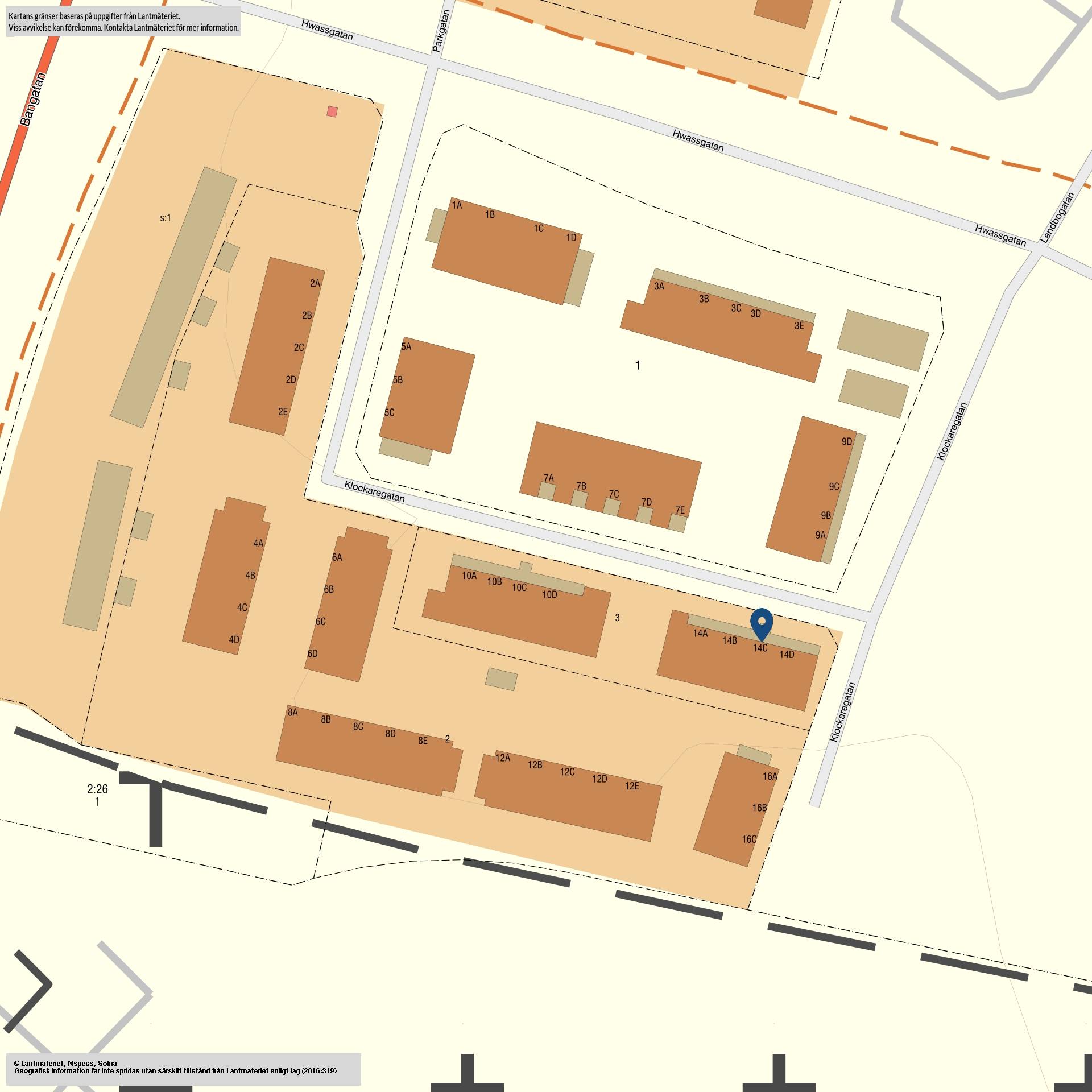 2 rum Lägenhet på Klockaregatan 14C Centrum Falköpings kommun - bild 30