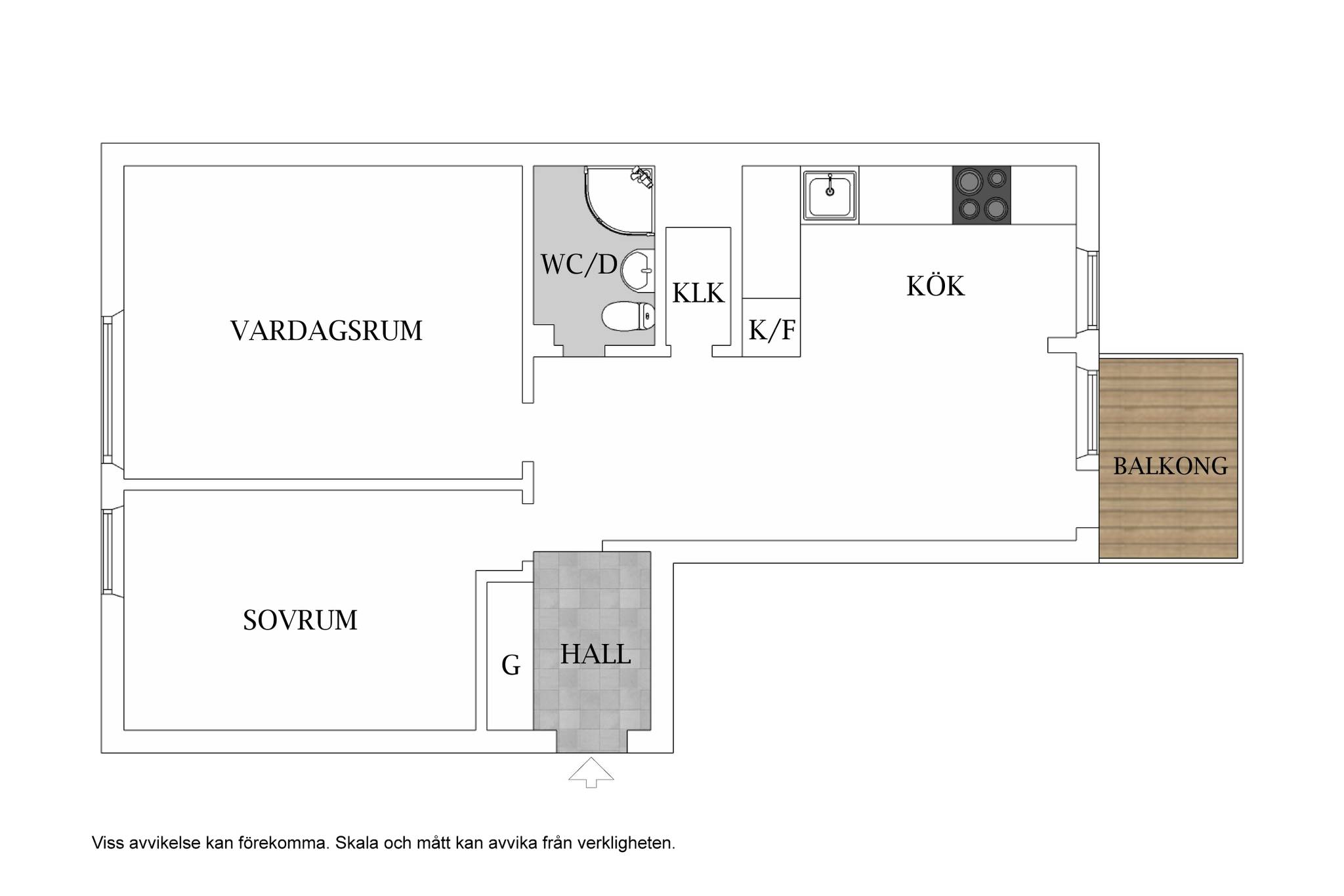 2 rum Lägenhet på Månadsvägen 18 Järfälla kommun - bild 14