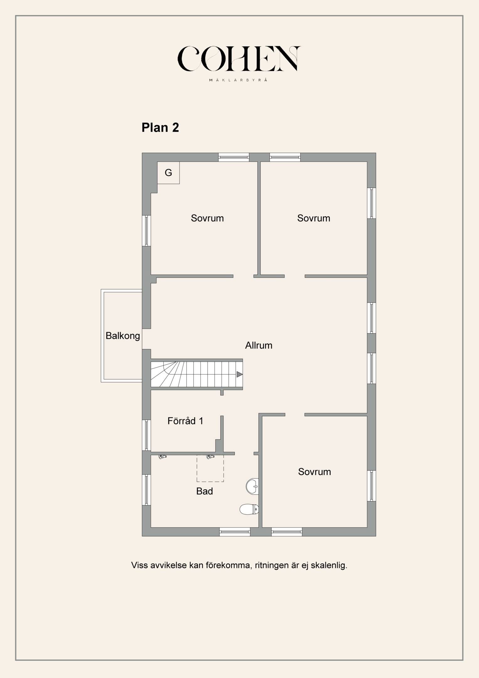 6 rum Villa på Uls-Väsby 23 Länna Uppsala kommun - bild 56