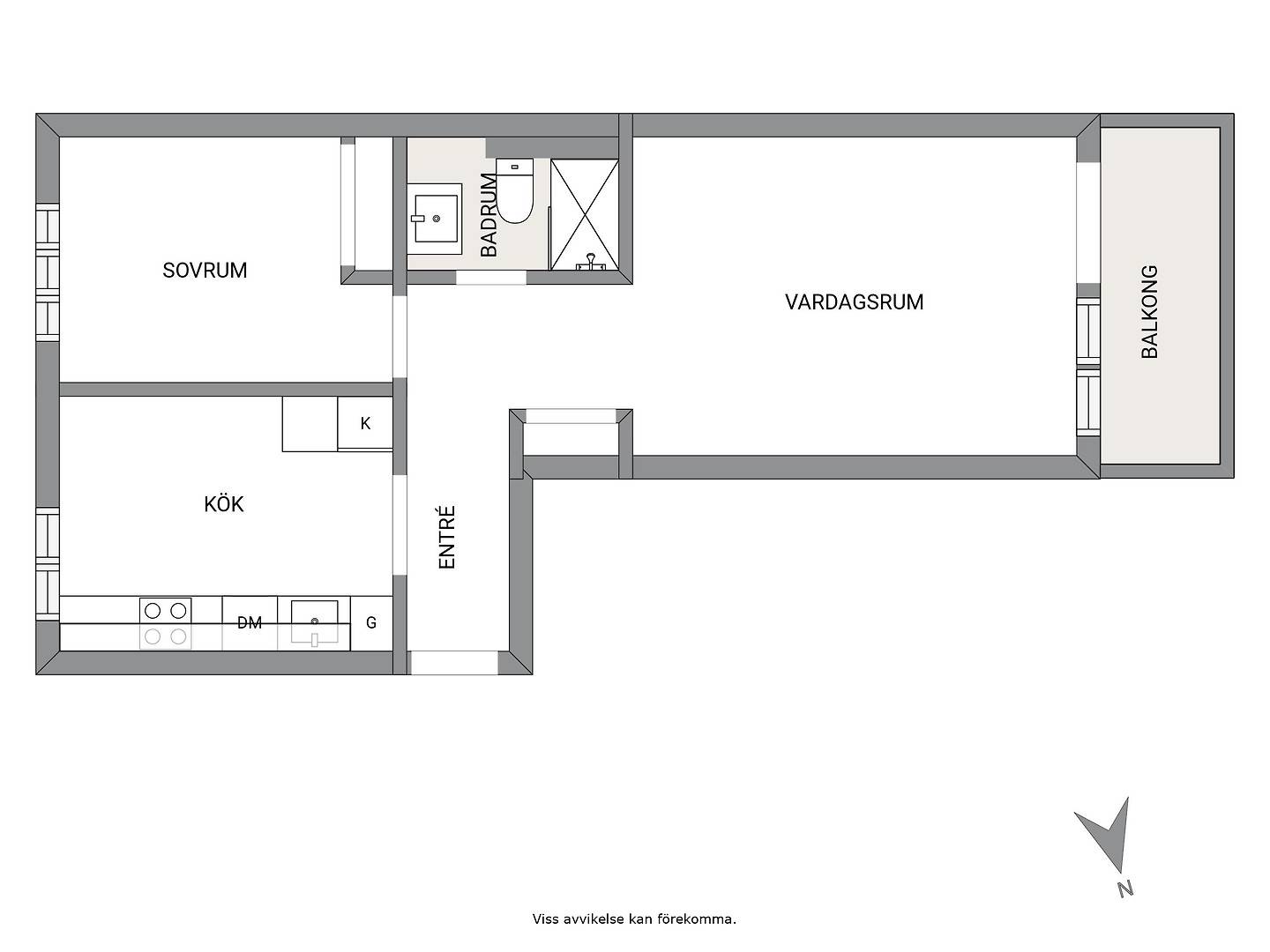 2 rum Lägenhet på Gröna gatan 13 B Torpa Jönköpings kommun - bild 20