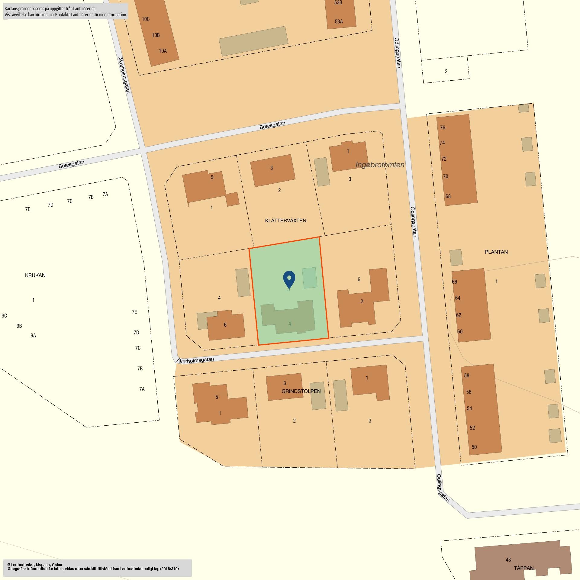 7 rum Villa på Åkerholmsgatan 4 Trädgårdsstaden Skövde kommun - bild 99