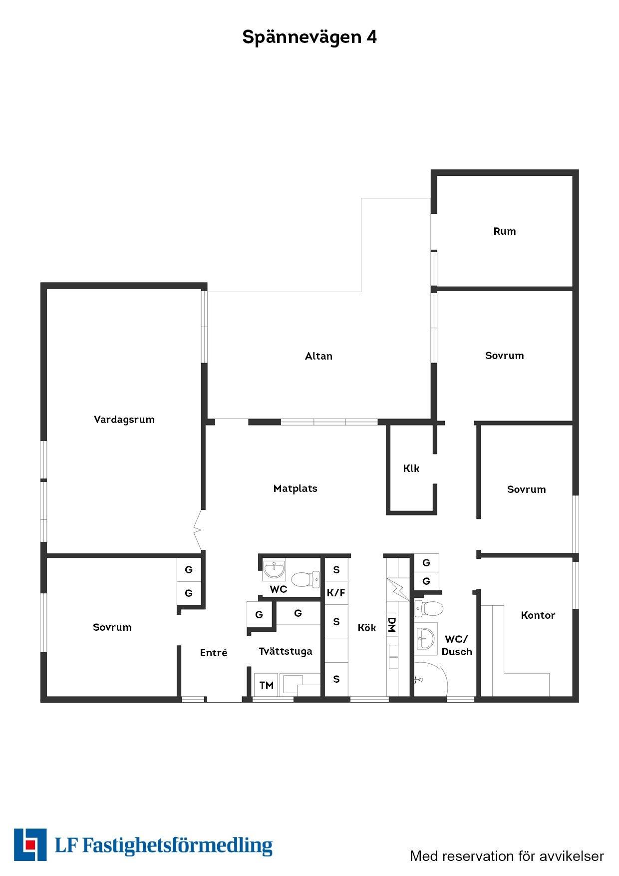 5 rum Villa på Spännevägen 4 Vallås Halmstads kommun - bild 25