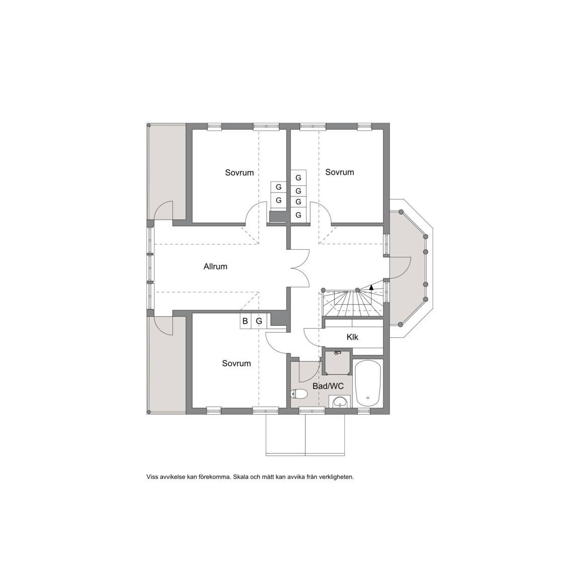 6 rum Villa på Ekenäsgatan 54B Ekenäs Kalmar kommun - bild 37