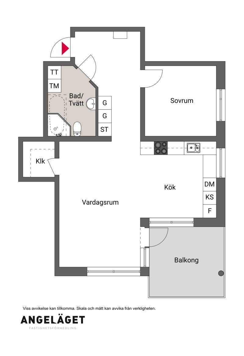 2 rum Lägenhet på Kungsgatan 32 Centrum Luleå kommun - bild 18
