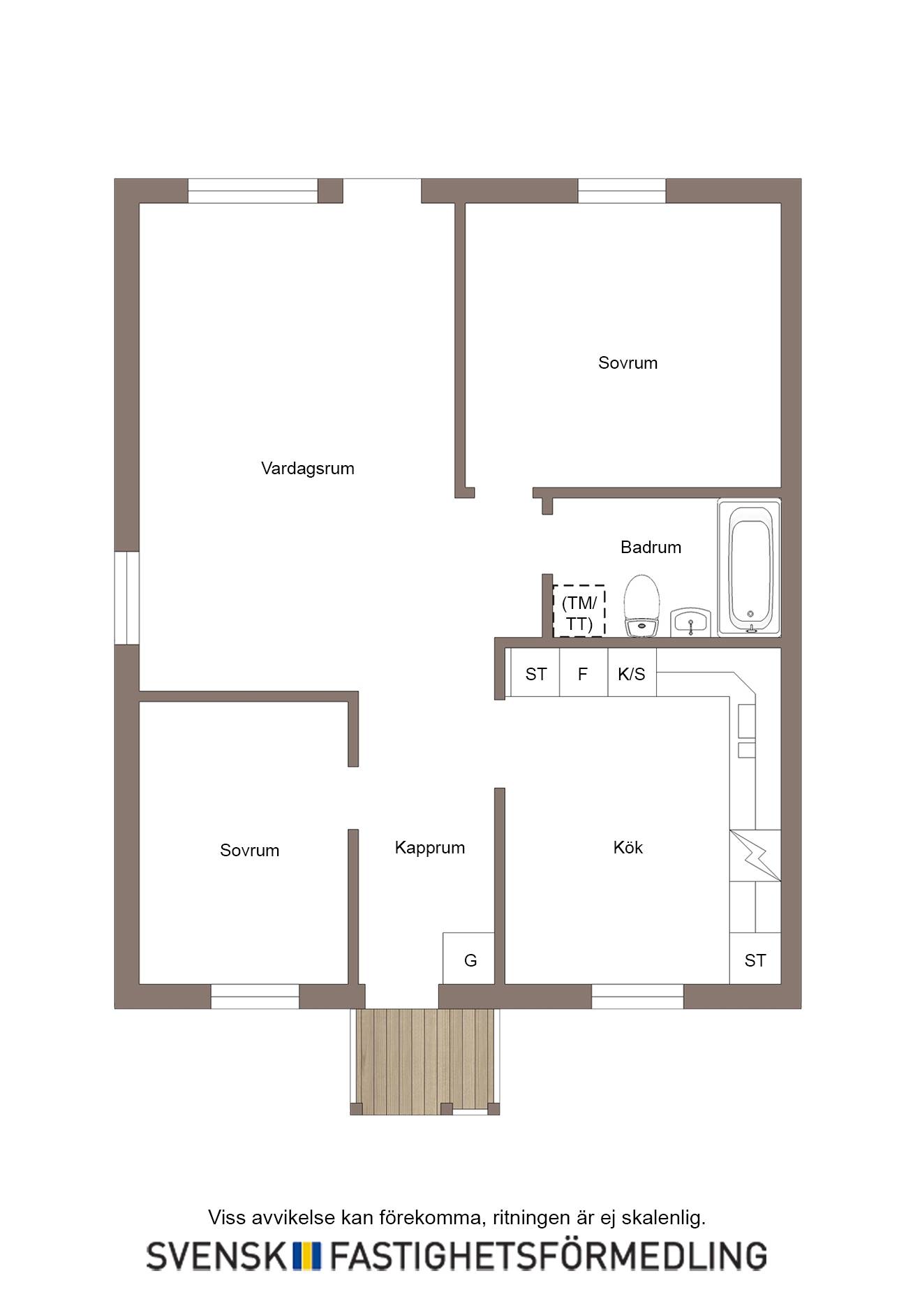 3 rum Parhus på Vändkretsen 111A Stureborg Gävle kommun - bild 31