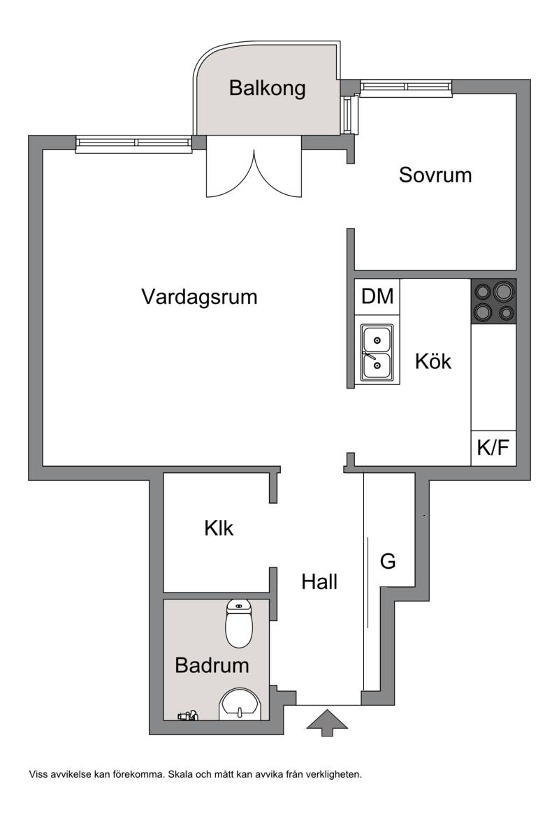 2 rum Lägenhet på Atterbomsvägen 58 Fredhäll Stockholms kommun - bild 26