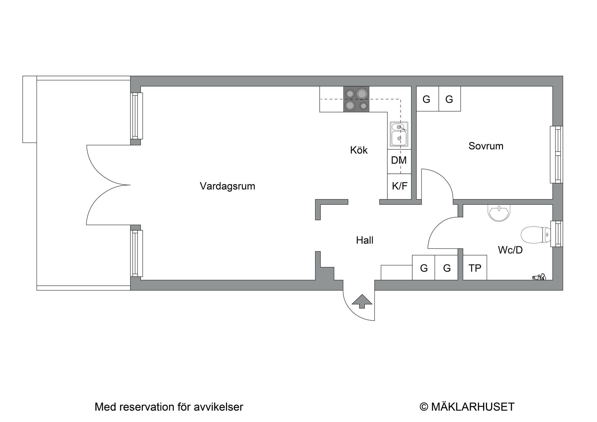 2 rum Lägenhet på Essingeringen 22b Stora Essingen Stockholms kommun - bild 27
