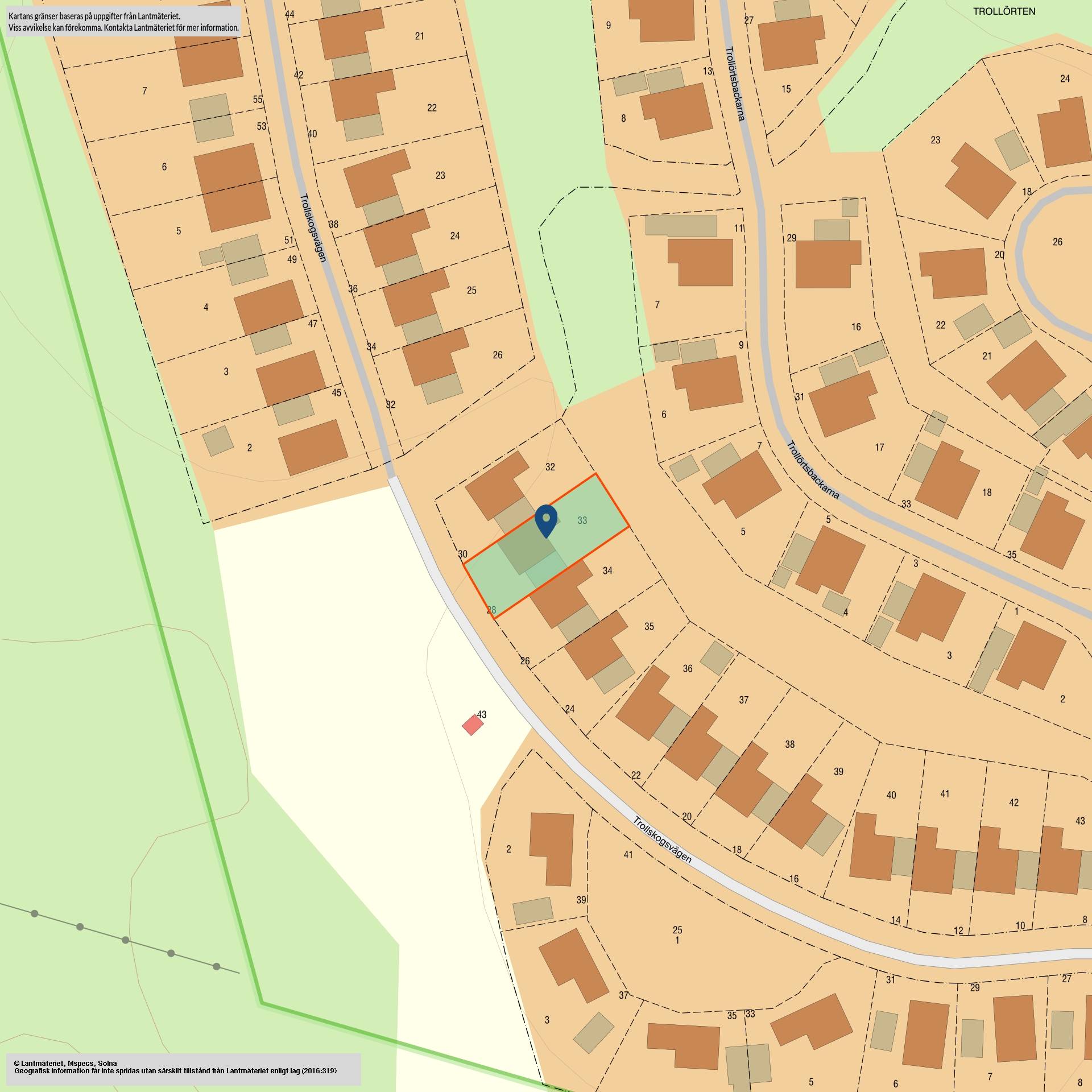 4 rum Par-/kedje-/radhus på Trollskogsvägen 28 Västra Balingsnäs Huddinge kommun - bild 39
