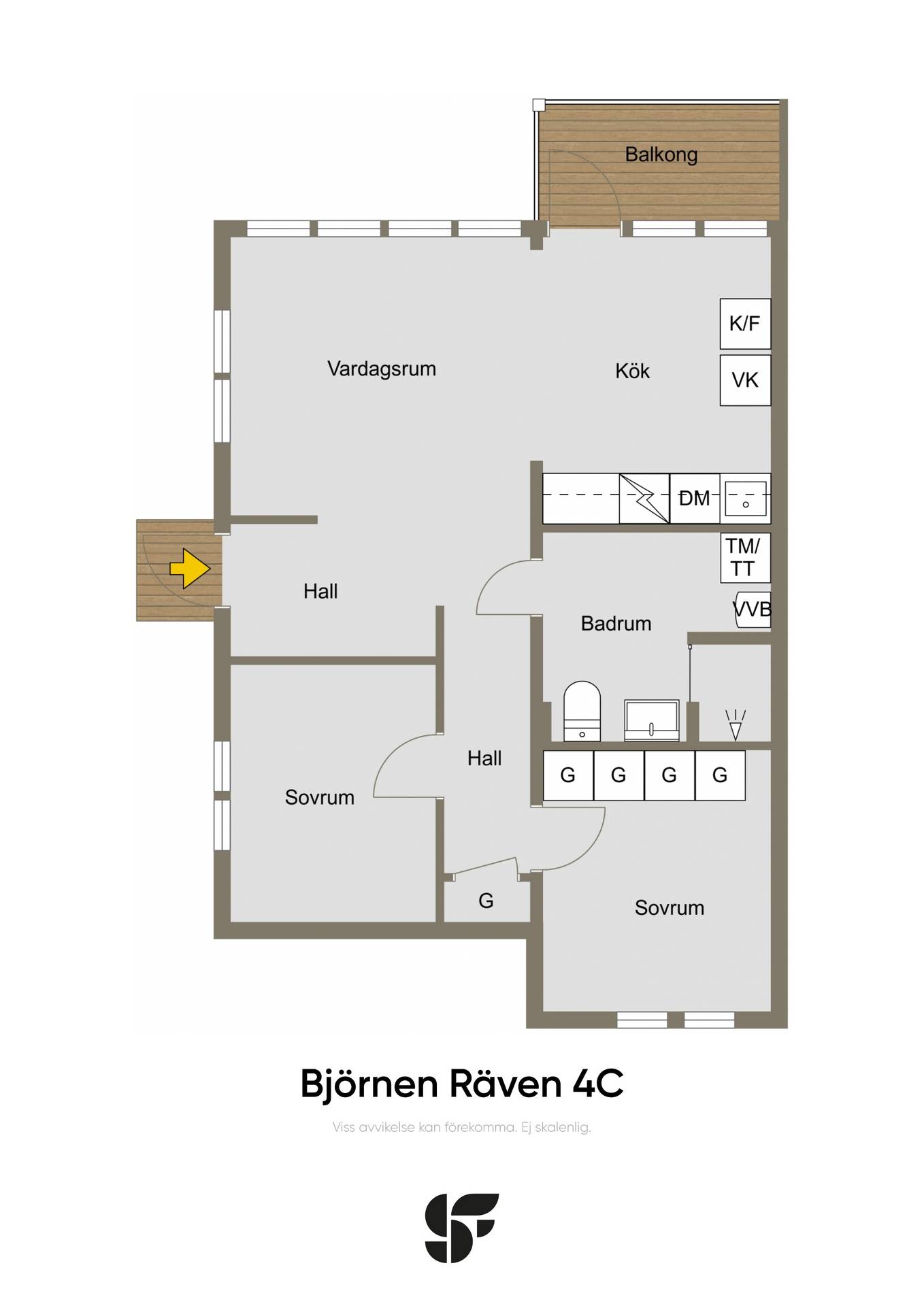 3 rum Lägenhet på Björnen Räven 4C Björnen Åre kommun - bild 19