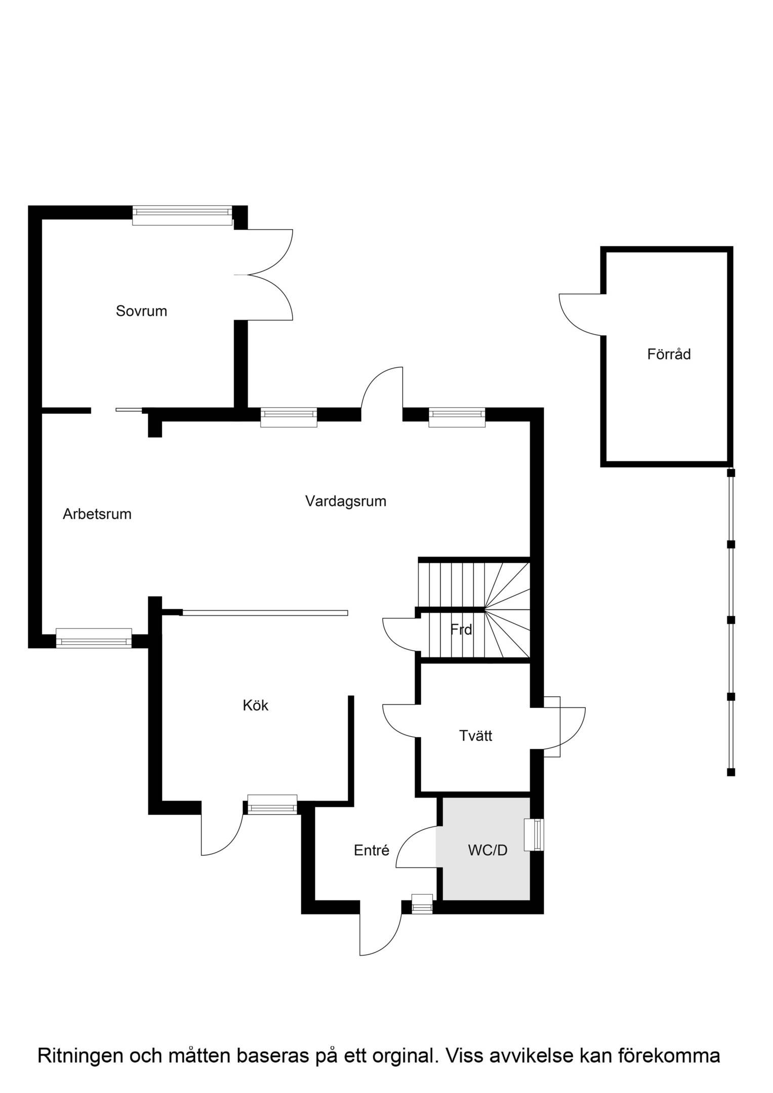6 rum Villa på Berghällsvägen 3 Bällstaberg Vallentuna kommun - bild 56