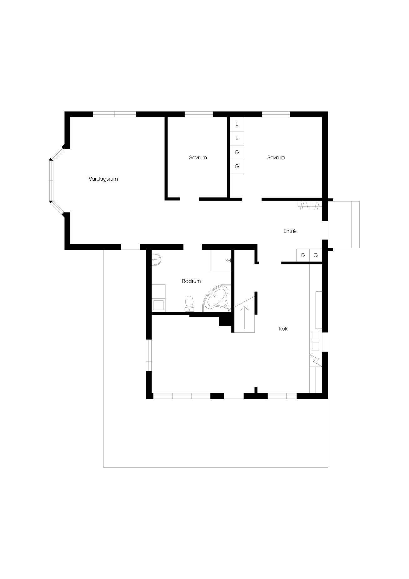 4 rum Villa på Enstabacken 2 Uttran Botkyrka kommun - bild 49