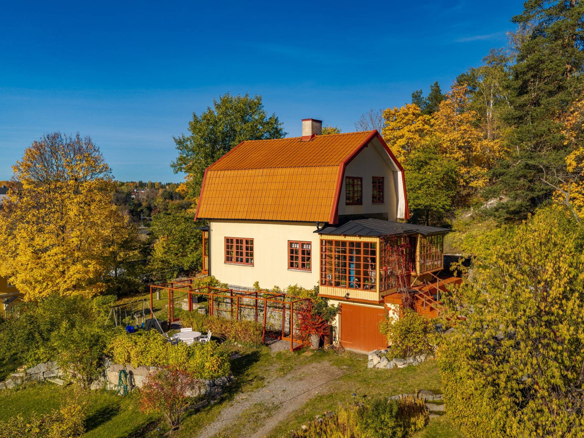 4 rum villa på Furubergsvägen 5 Folkparksområdet, Upplands Väsby kommun - bild 1