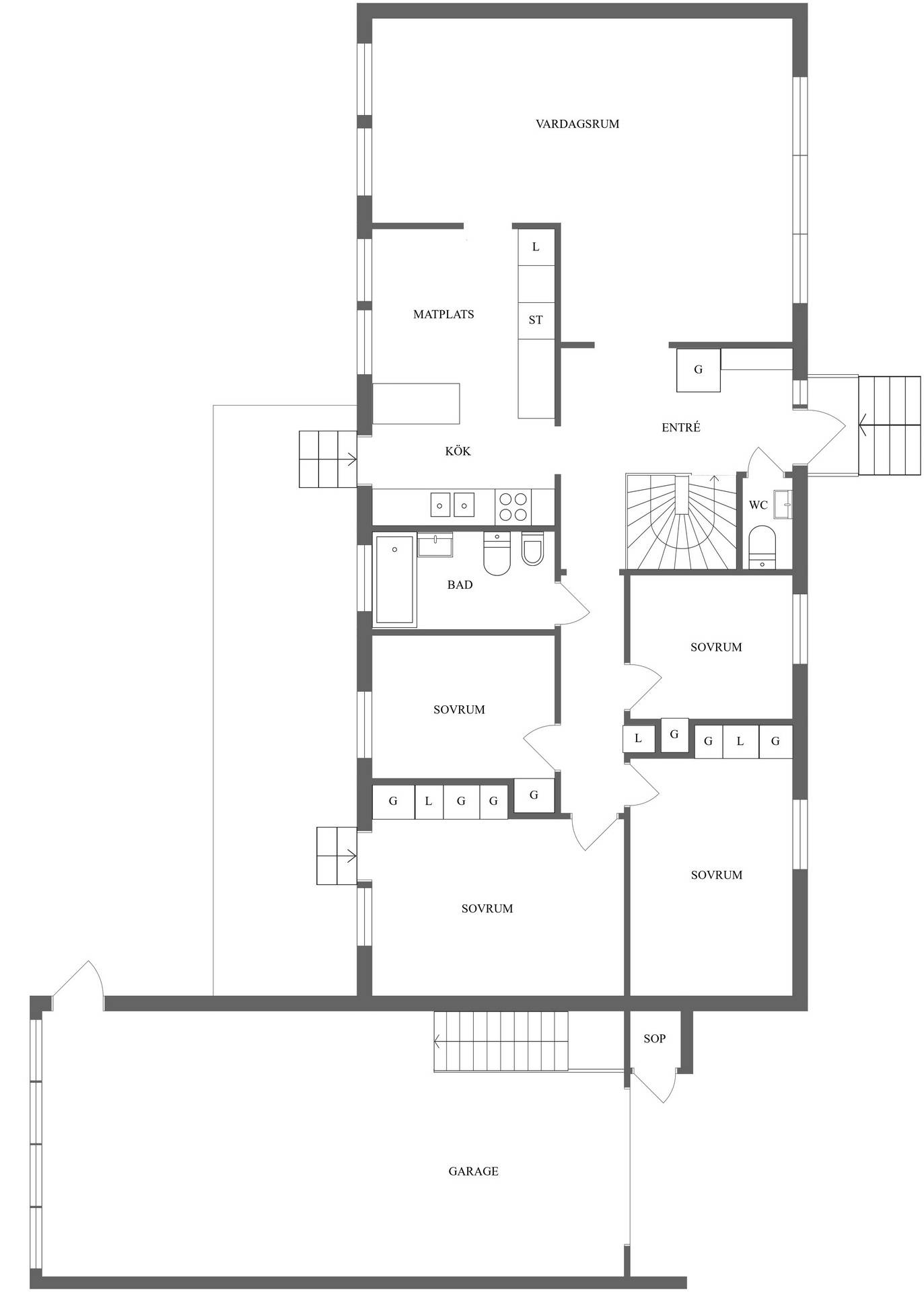 8 rum Villa på Örtugsgatan 101 Kättsätter Norrköpings kommun - bild 47