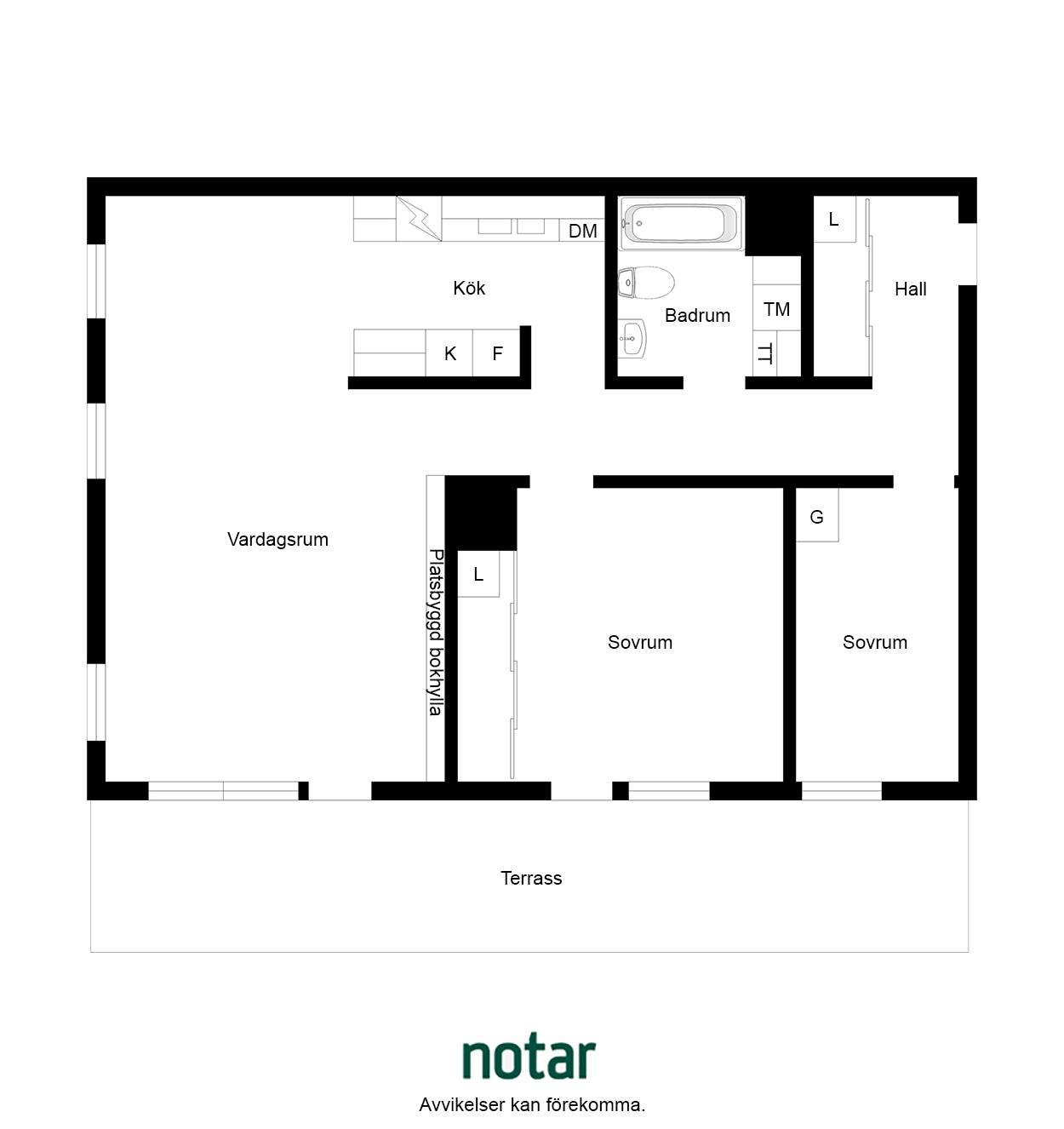 3 rum Lägenhet på Drevergatan 1B, 2tr Norra Djurgårdsstaden Stockholms kommun - bild 31
