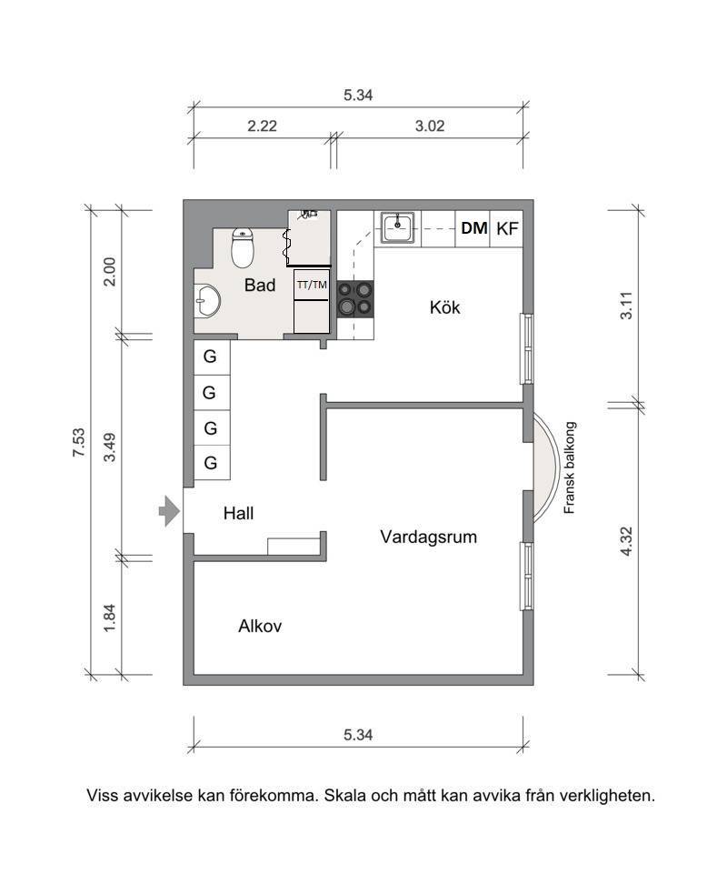 1.5 rum Lägenhet på Andersvägen 3B Haga Norra Solna kommun - bild 18