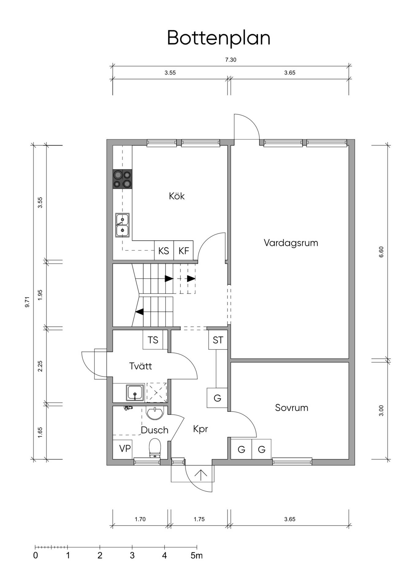 5 rum Kedjehus på Rattgatan 64 V:a Mariedal Vänersborgs kommun - bild 43