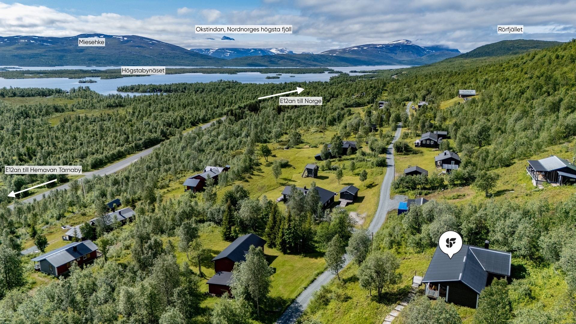 5 rum Fritidsboende på Bredviken 140 Hemavan Storumans kommun - bild 36