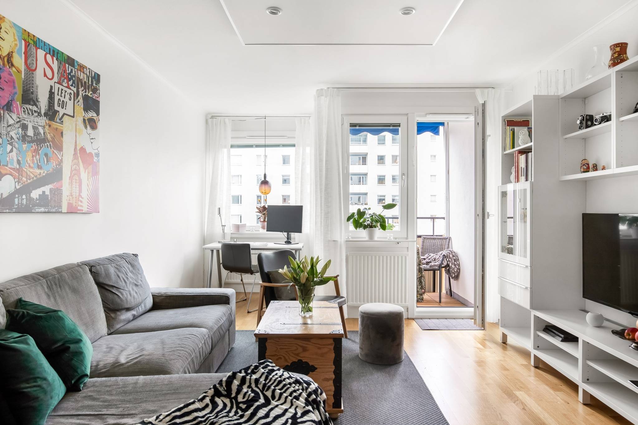 2 rum Lägenhet på Eskadervägen 36 Näsby Park Täby kommun - bild 2