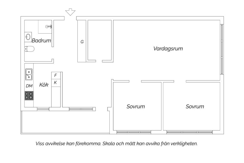 3 rum Lägenhet på Wiboms väg 4, 3 tr Västra skogen / Huvudsta Solna kommun - bild 23