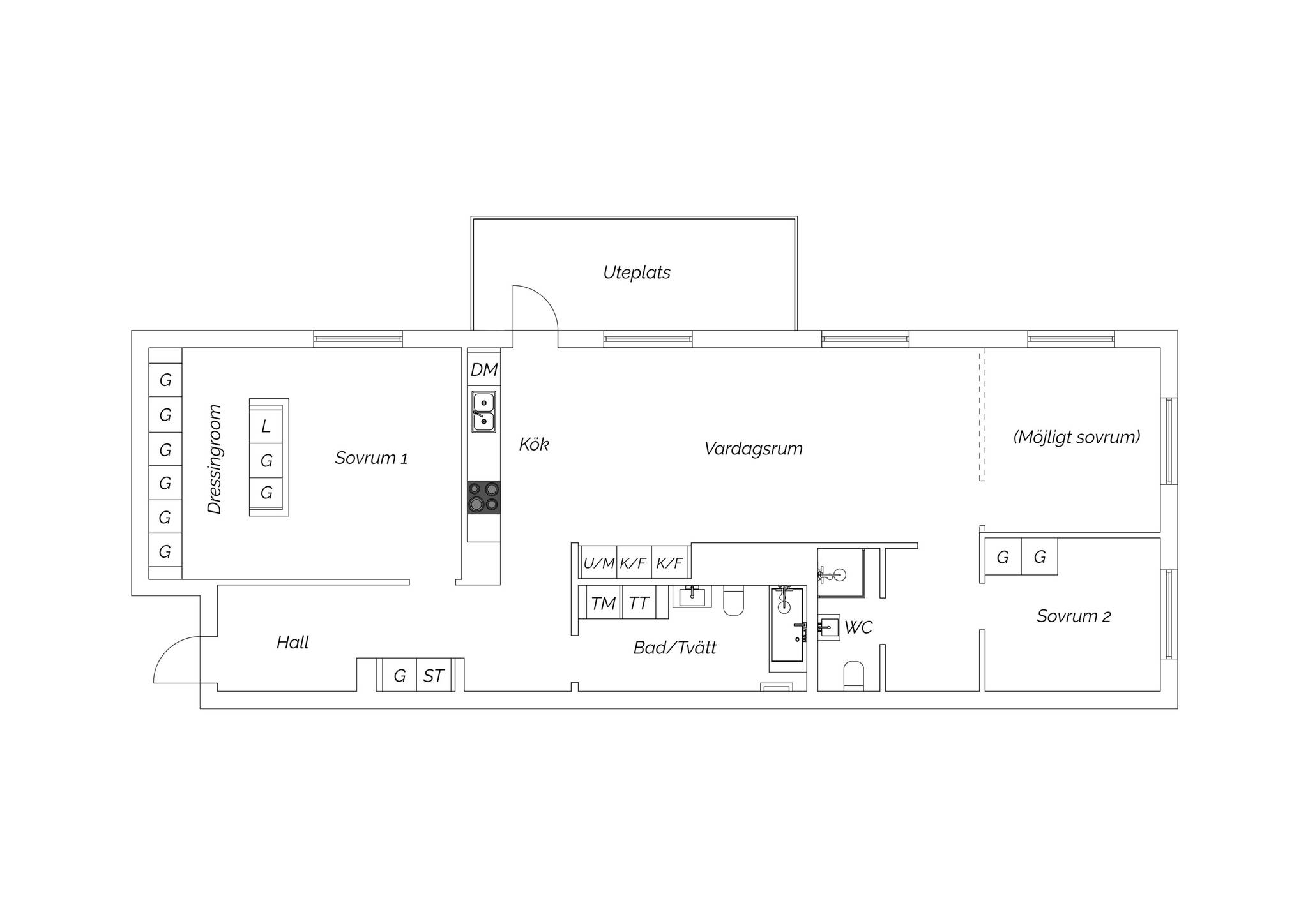 3 rum Lägenhet på Formgatan 3 Limhamns Sjöstad Malmö kommun - bild 41