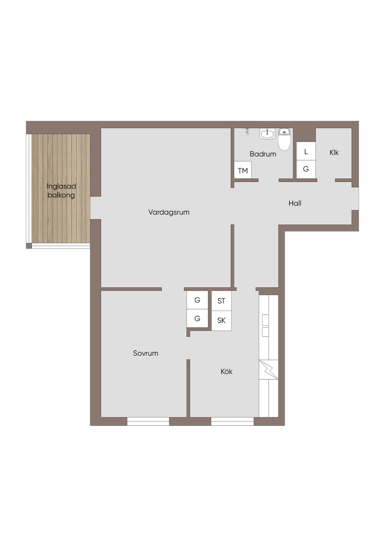 2 rum Lägenhet på Lagastigen 34 Värnamo Värnamo kommun - bild 16