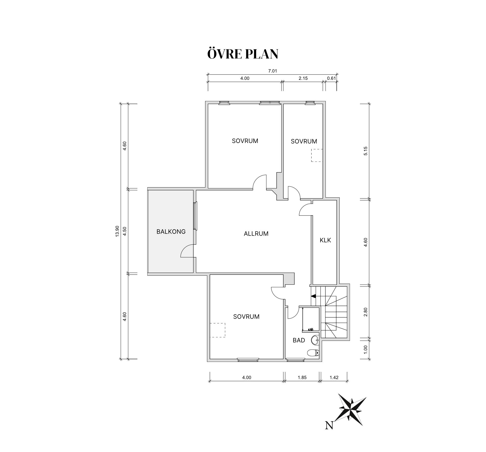 7 rum Villa på Klockgatan 6 Örkelljunga kommun - bild 35