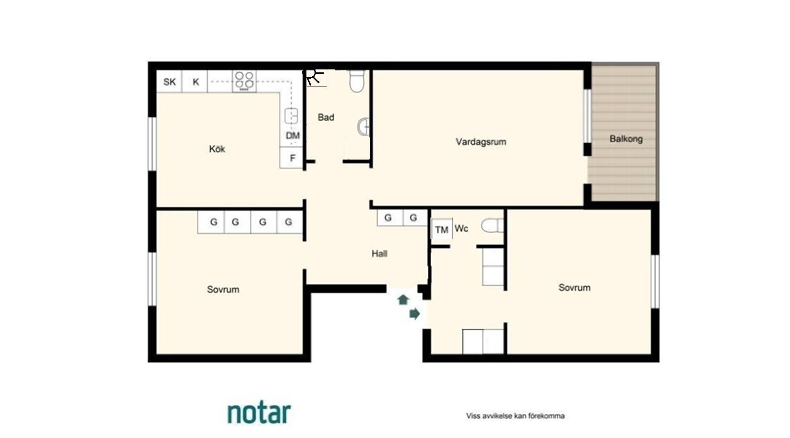 3 rum Lägenhet på Vänortsstråket 47B Sollentuna kommun - bild 22