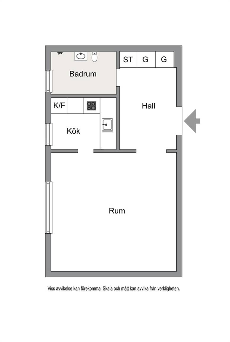 1 rum Lägenhet på Kirunagatan 74 Vällingby Centrum Stockholms kommun - bild 15