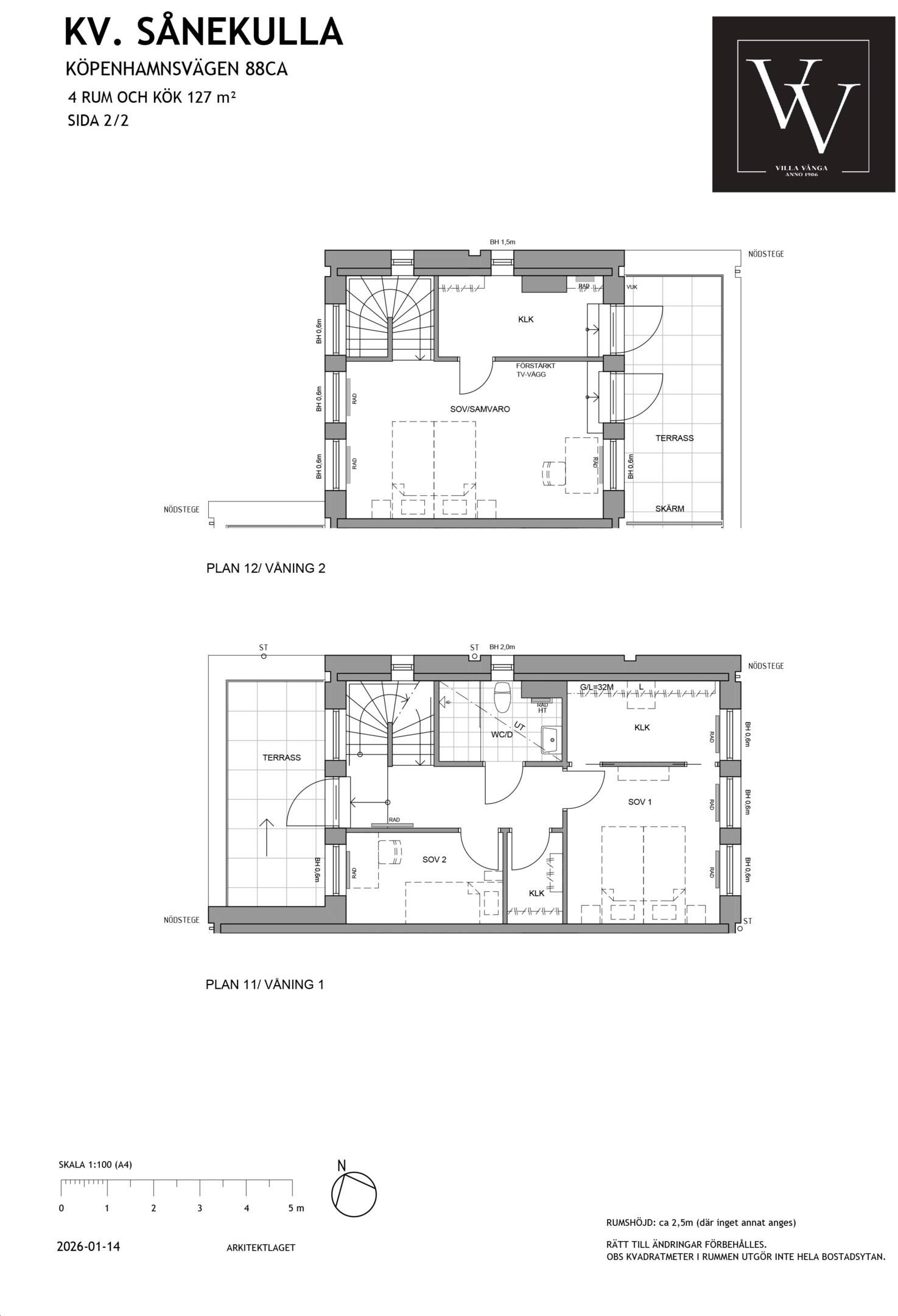 4 rum Lägenhet på Köpenhamnsvägen 88CA Bellevue Sjösida Malmö kommun - bild 27