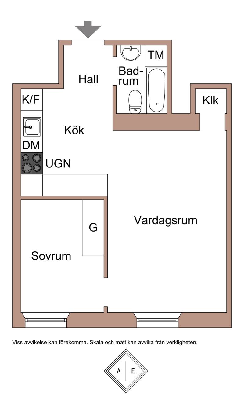 2 rum Lägenhet på Völundsgatan 7, 4 tr Vasastan/Atlas Stockholms kommun - bild 27