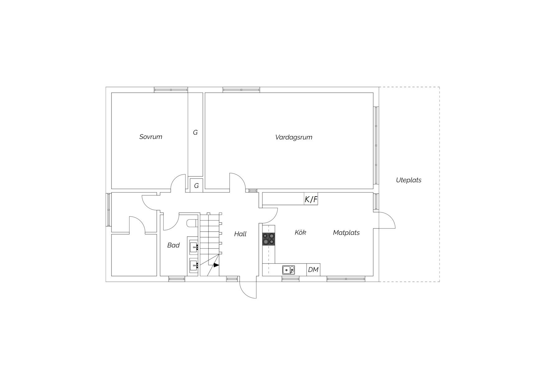 6 rum Villa på Joachim Becks gata 20 Bara Svedala kommun - bild 51