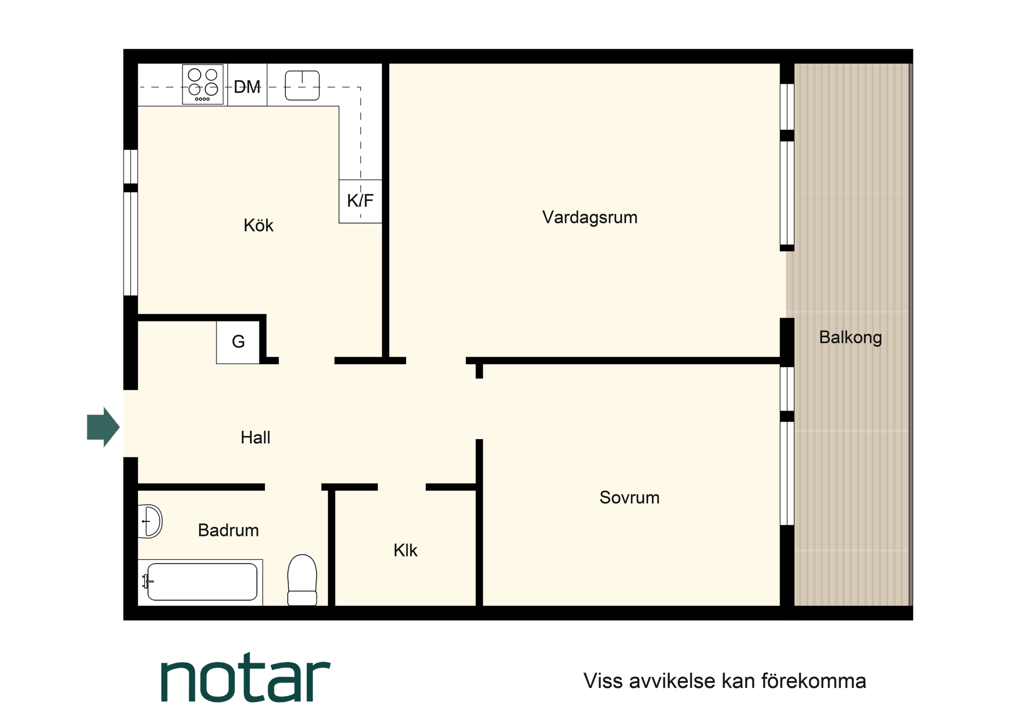 2 rum Lägenhet på Armégatan 10, vån 4 av 4 Västra Skogen Solna kommun - bild 19