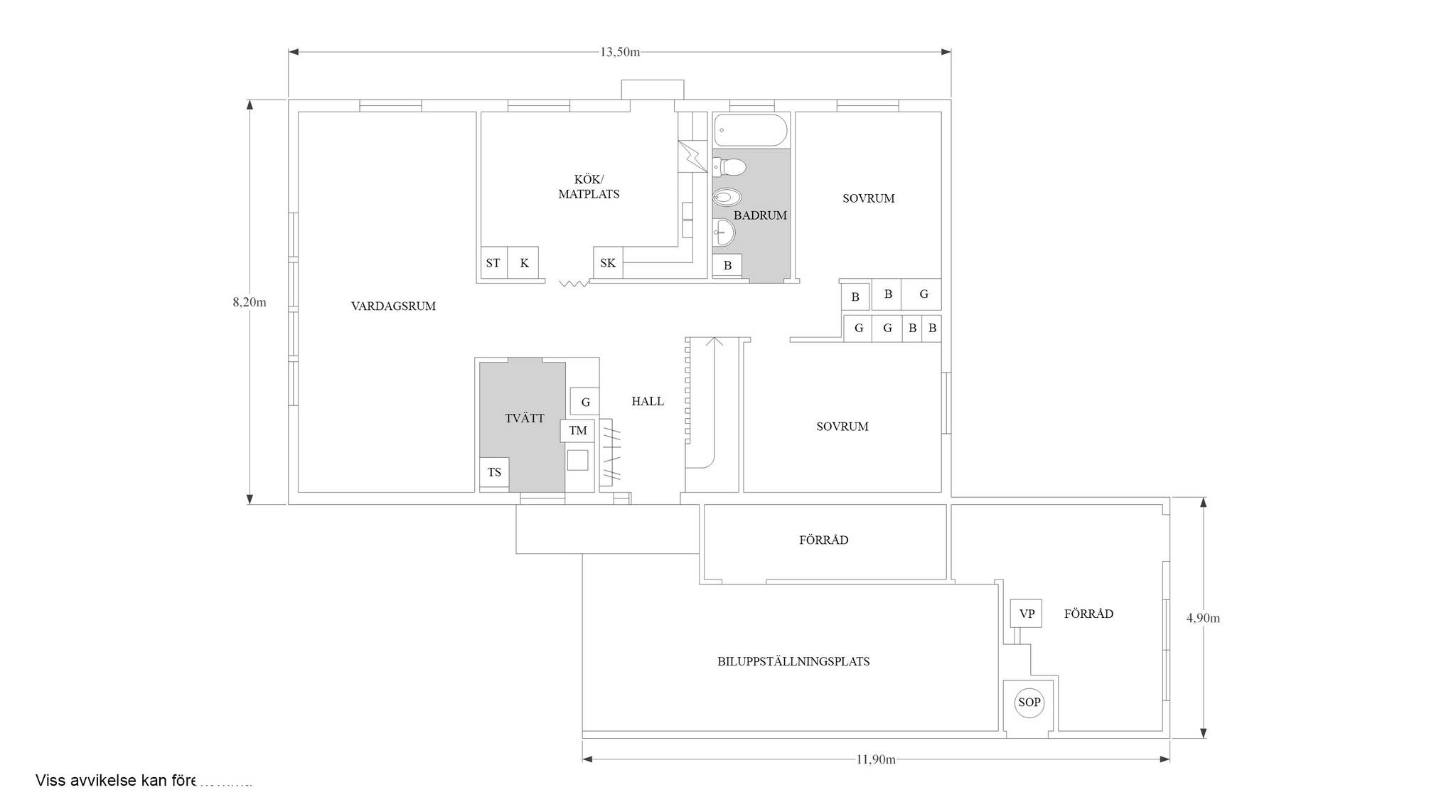 6 rum Villa på Yered 126 Krogsered Falkenbergs kommun - bild 26