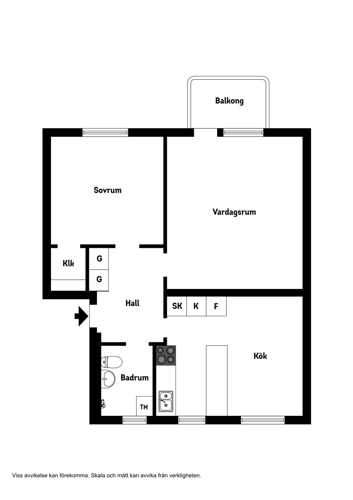 2 rum Lägenhet på Hopslagarevägen 16A Sandviken Karlskoga kommun - bild 22