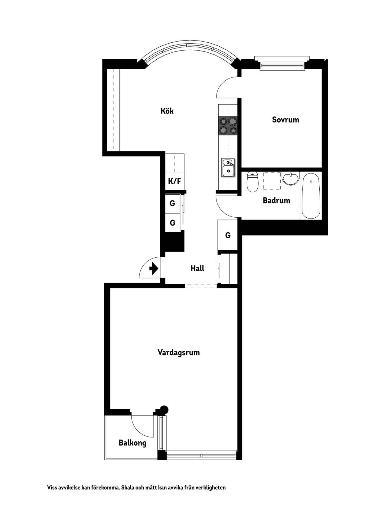 2 rum Lägenhet på Scheelegatan 40B Kungsholmen Stockholms kommun - bild 44