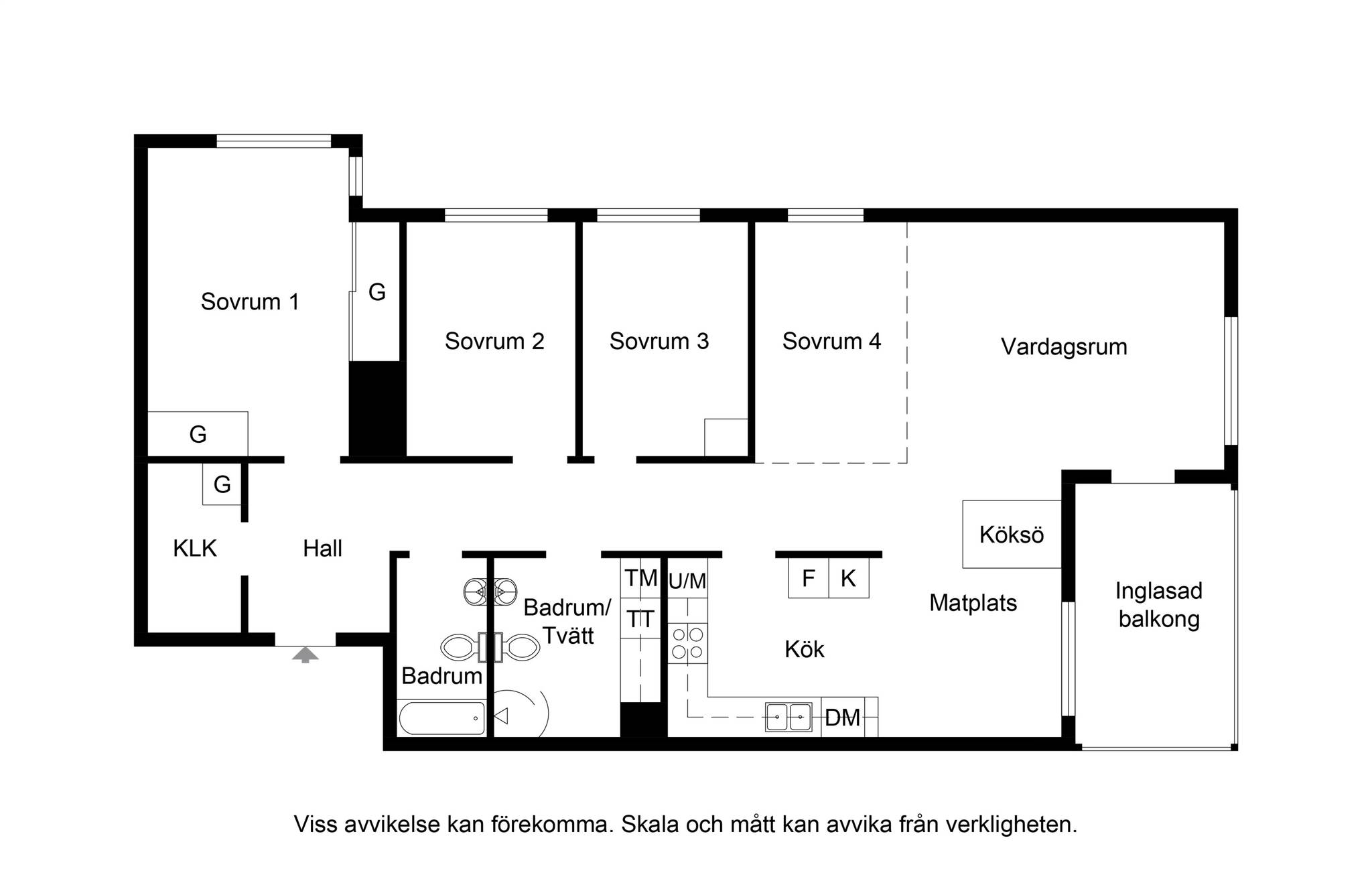 4 rum Lägenhet på Karen Blixens Gata 7 Blackeberg Stockholms kommun - bild 37