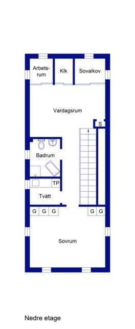 4 rum Villa på Karlbergs strand 6A - A31 utsida Pampas Marina Solna kommun - bild 32