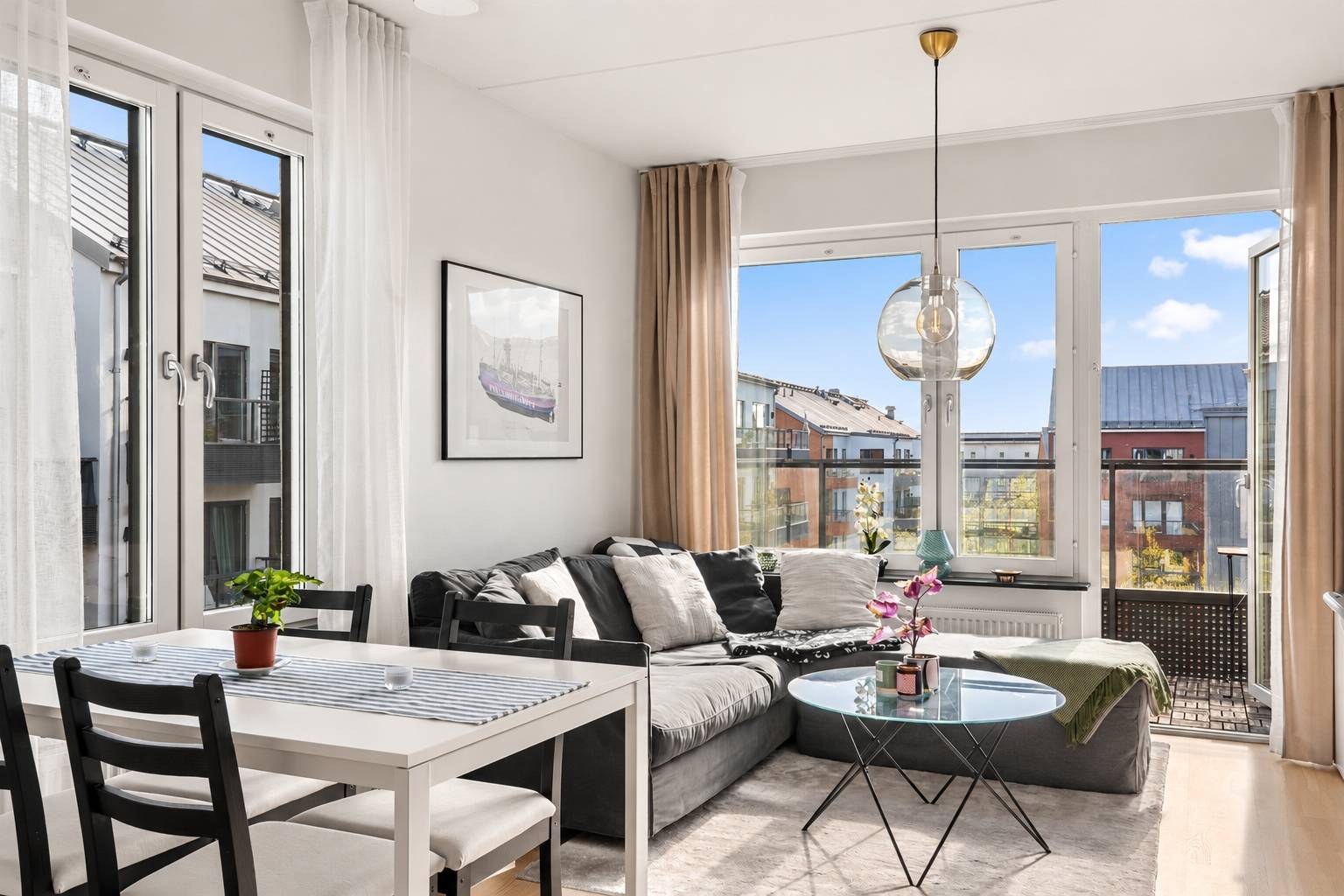 2 rum lägenhet på Finngrundsvägen 3 - Vån 6/6 Blåsut, Stockholms kommun - bild 2